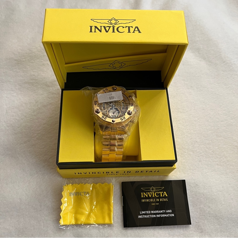 INVICTA Reserve Excursion Gold Label Watch - Picture 2 of 12